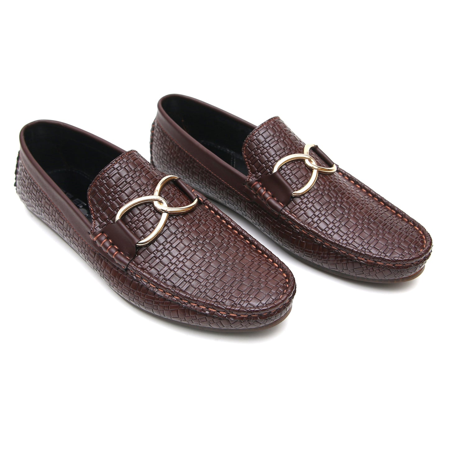 LEATHER SHOES - FC-1-2-3001 BROWN