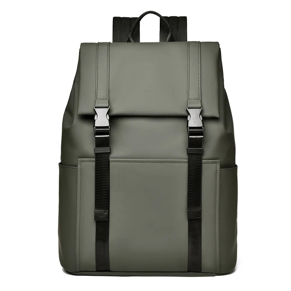Men's Stylish Backpack With Side Pockets, Great For College And Outdoor Activities