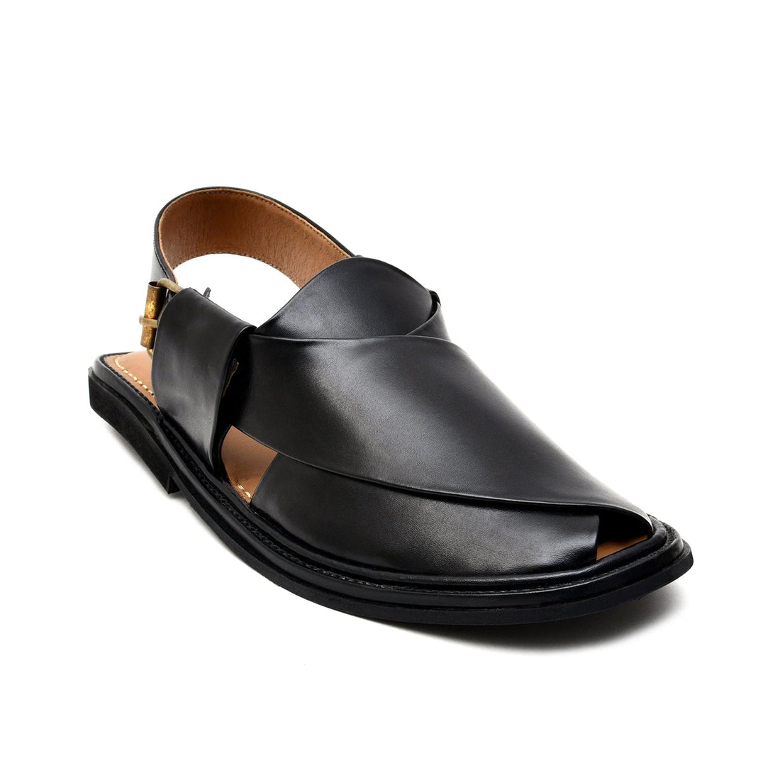Leather Peshawari Chappal – The Pride of Tradition and Timeless Fashion