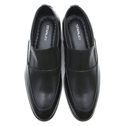 LEATHER SHOES - FC-1-2-8016 BLACK