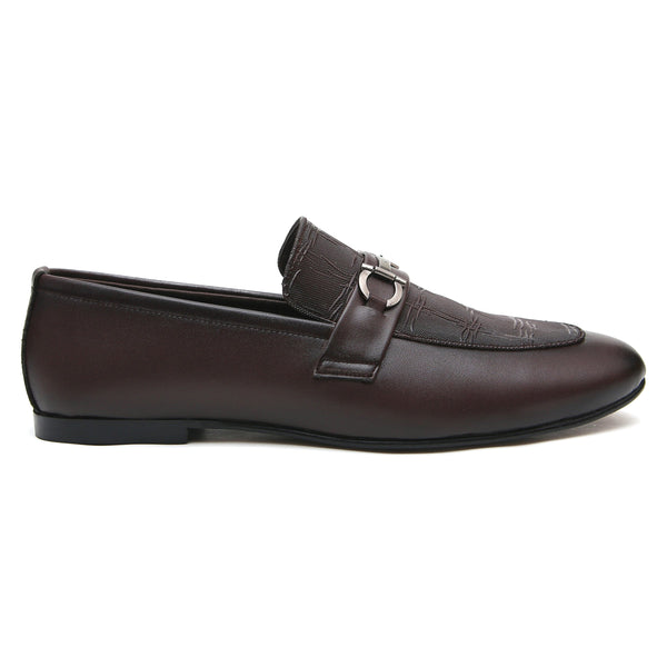 LEATHER SHOES - FC-1-2-8025 BROWN