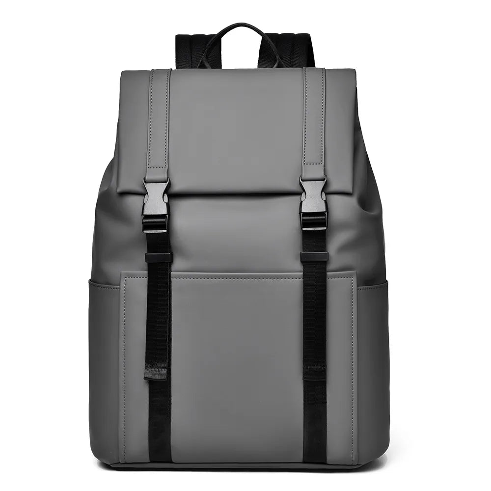 Men's Stylish Backpack With Side Pockets, Great For College And Outdoor Activities