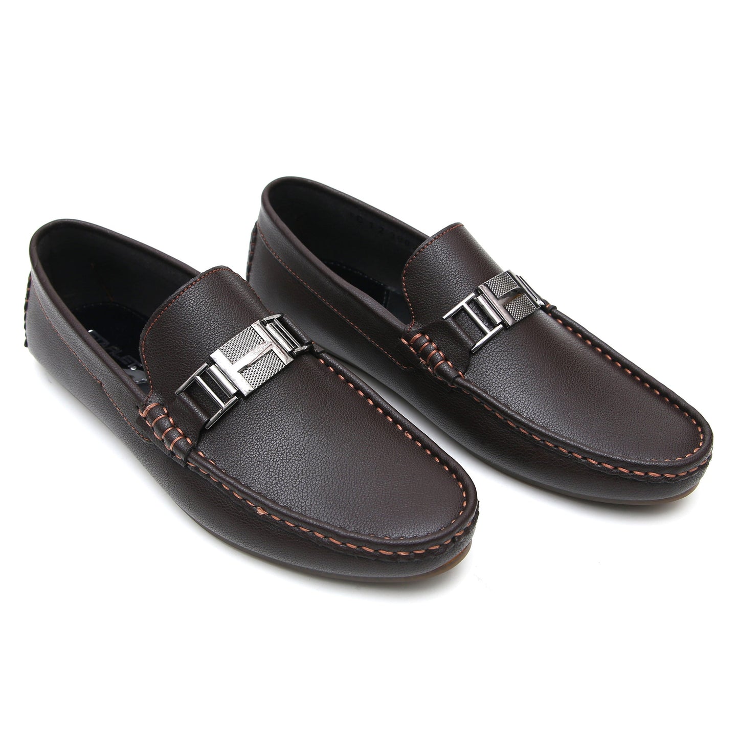 LEATHER SHOES - FC-1-2-3002 BROWN