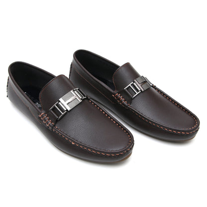 LEATHER SHOES - FC-1-2-3002 BROWN