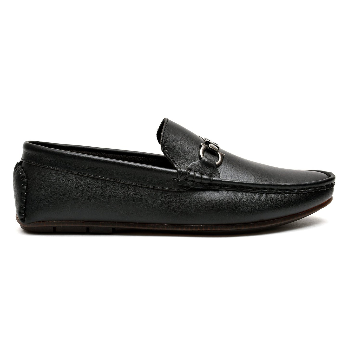 LEATHER SHOES - FC-1-2-3005 BLACK