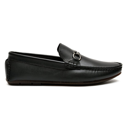LEATHER SHOES - FC-1-2-3005 BLACK