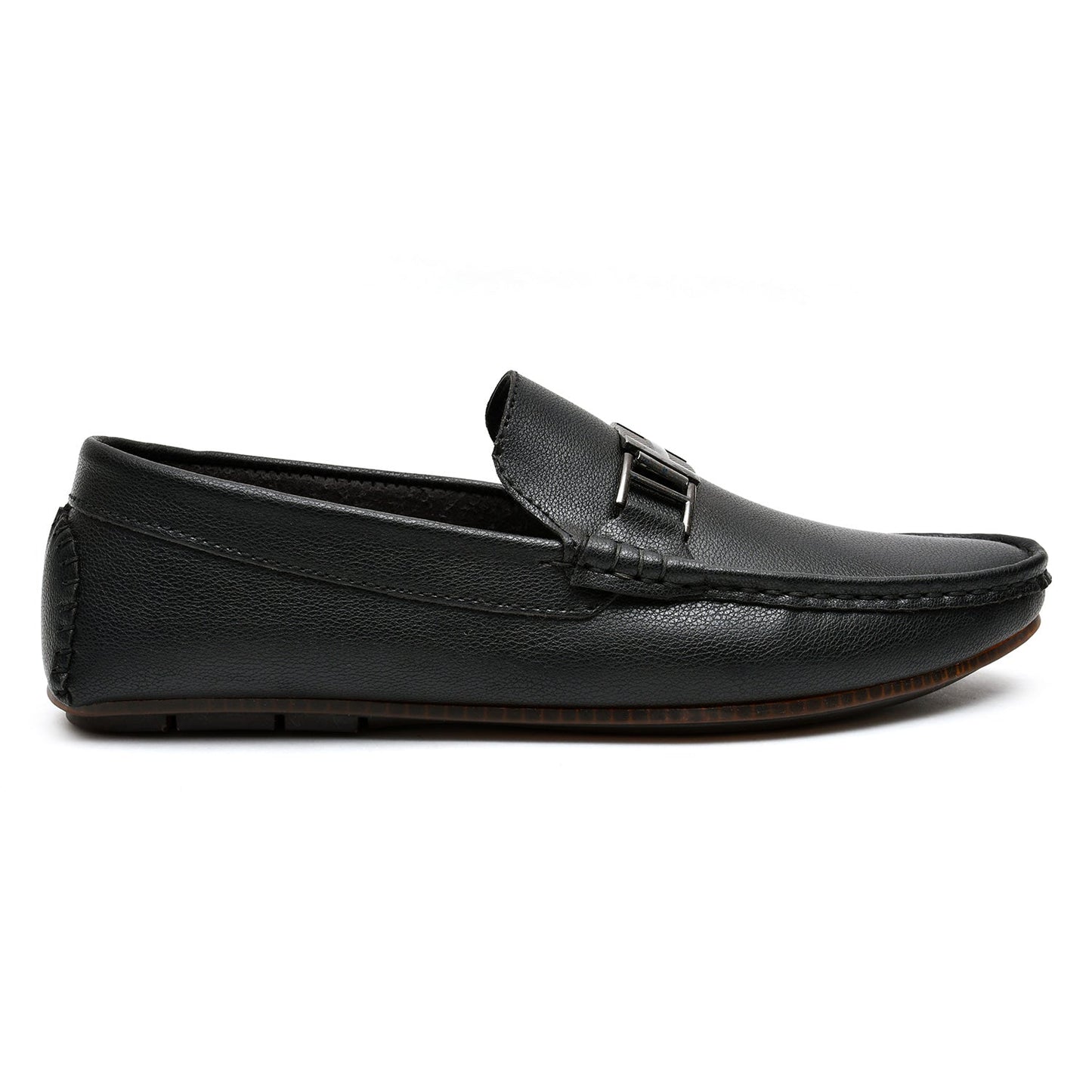 LEATHER SHOES - FC-1-2-3002 BLACK