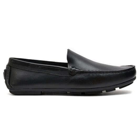 LEATHER SHOES - ND-003 BLACK