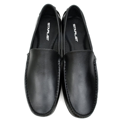 LEATHER SHOES - ND-003 BLACK