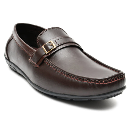 LEATHER SHOES - VG-654 BROWN