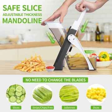 Safe Slicer Vegetable Cutter|Slicer Makes Work Fast And Easy